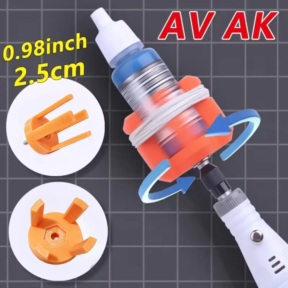 Tattoo Ink Mixing Tool, Compatible with 25mm Bottles, Essential for Tattoo Art, Nail Polish, Model Coloring, AV Paints