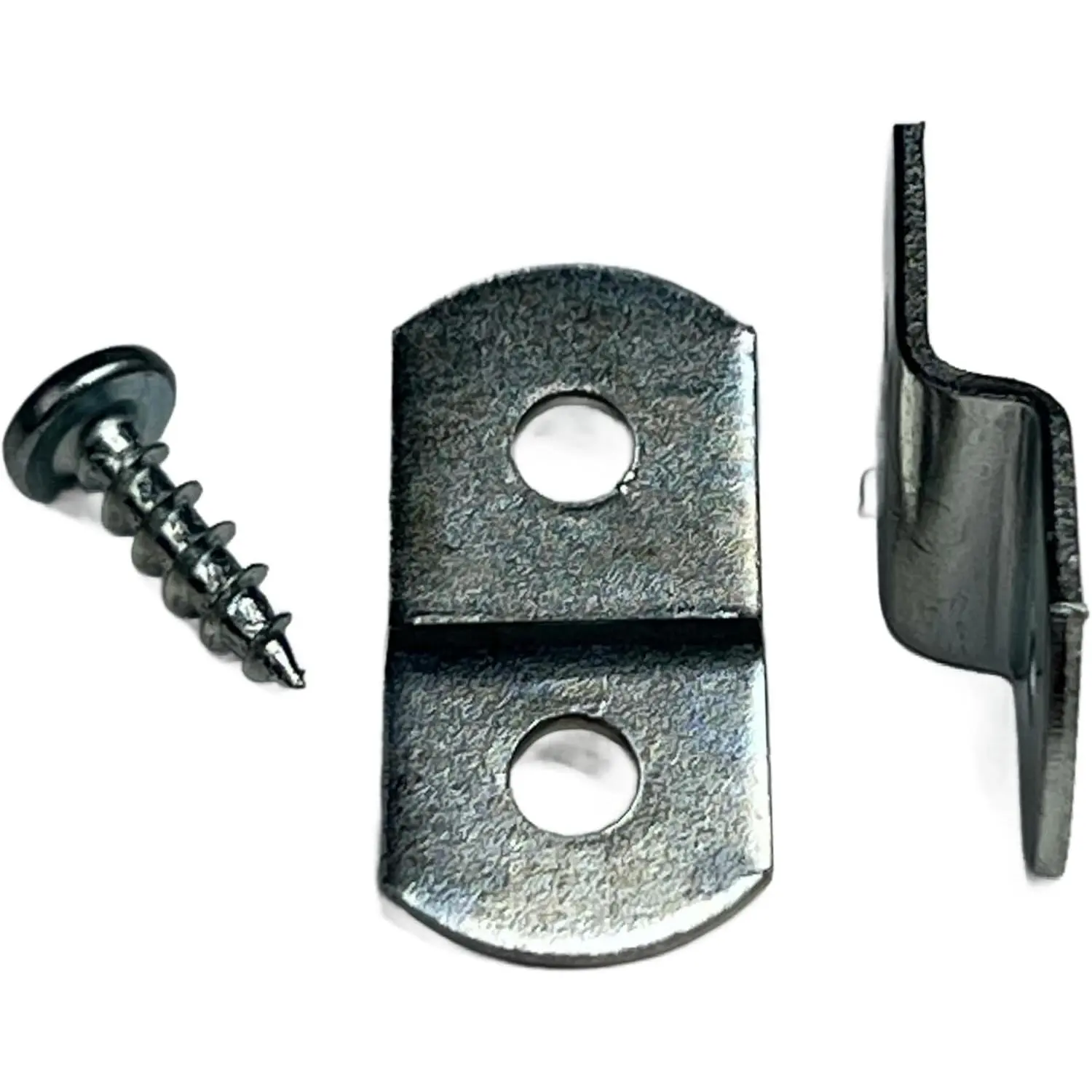 E.H.C. 1/8" Offset Canvas Clips for Picture Framing, 15 Per Pack with Screws Included, Choose Your Offset Size