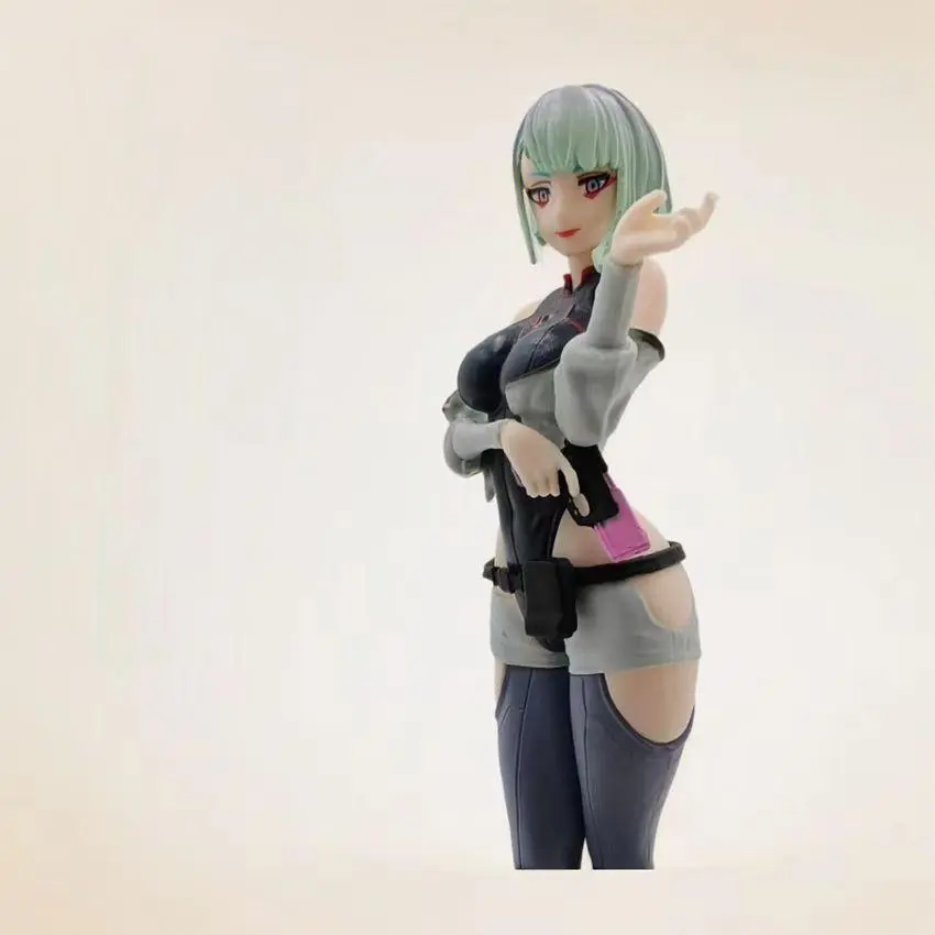 New Game Anime KO Cyberpunk Edgerunners Runner Lucy Figure Model Statue Collectible Gift for Fans