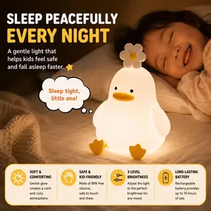 Interactive Silicone Night Light, Motion Sensor Bedside Lamp, Rechargeable Atmosphere Lamp, Birthday Gift, Halloween Gift, Phone Stand Lamp