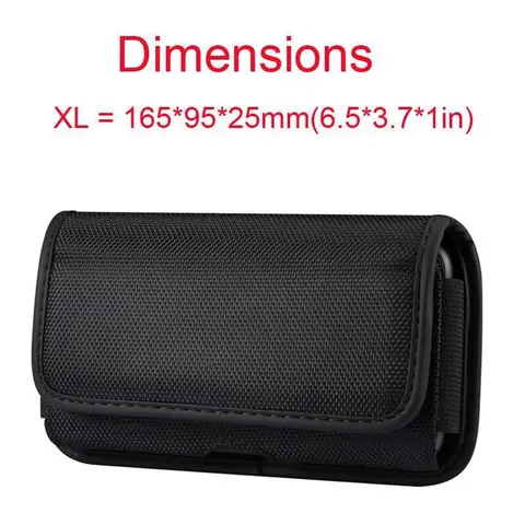 XL Tactical EDC Storage Waist Belt Bag - Durable Oxford Cloth Home Organizer, Wide Elastic Waistband, Metal Clip Holster, Card Slots, Universal Size, Phone-Compatible Holder, Keychain Hoop Lock, Lightweight (165x95x25mm) for Hiking/Cycling, Tactical Gear,