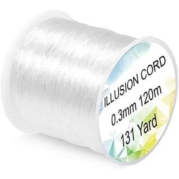 Fishing Wire for , Clear Fishing Line Invisible String  Monofilament Line for  Decorations and Crafts