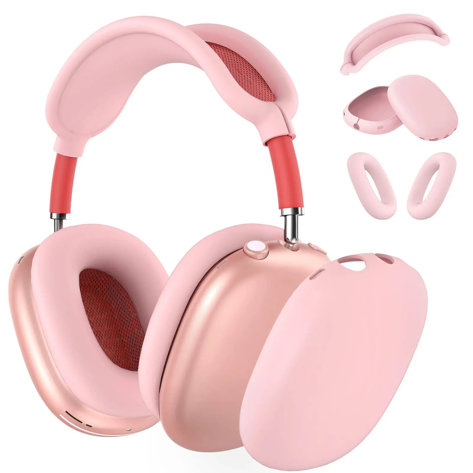 Suitable for Apple AirPods Max earphone case, TPU earphone shell, over-ear headphone protective case, silicone protective cover