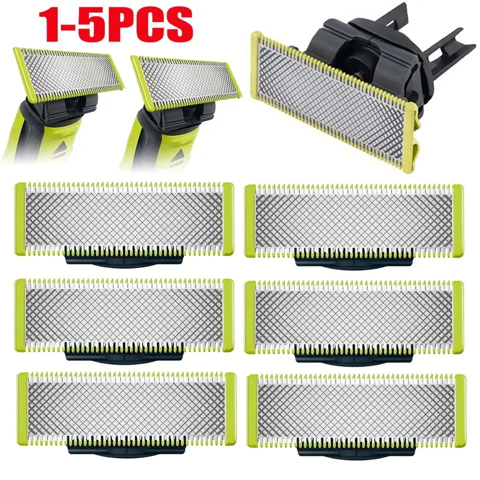 Oneblade Replacement Smoothshave Blade, Shaver Attachments, Compatible with Oneblade Models Qp2523 6523 2527 2520 2533 2523 2630 6520, Durable and Efficient Hair Removal Solution