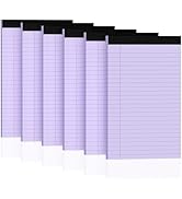 3pcs Legal Pads 8.5 x 11, Notepads 8.5 x 11 College Ruled Notebook, Writing Pads of Paper,Yellow Note Pads, Memo Pad Papers Perforate Legal Notepads Narrow Ruled Line,30 Sheets/Pack