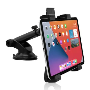 Vacuum Suction Tablet Phone Holder For Car Dashboard/Windshield/Desktop/Wall,Universal 7-11inch Adjustable Ipad/Iphone/Galaxy Cellphone Stand