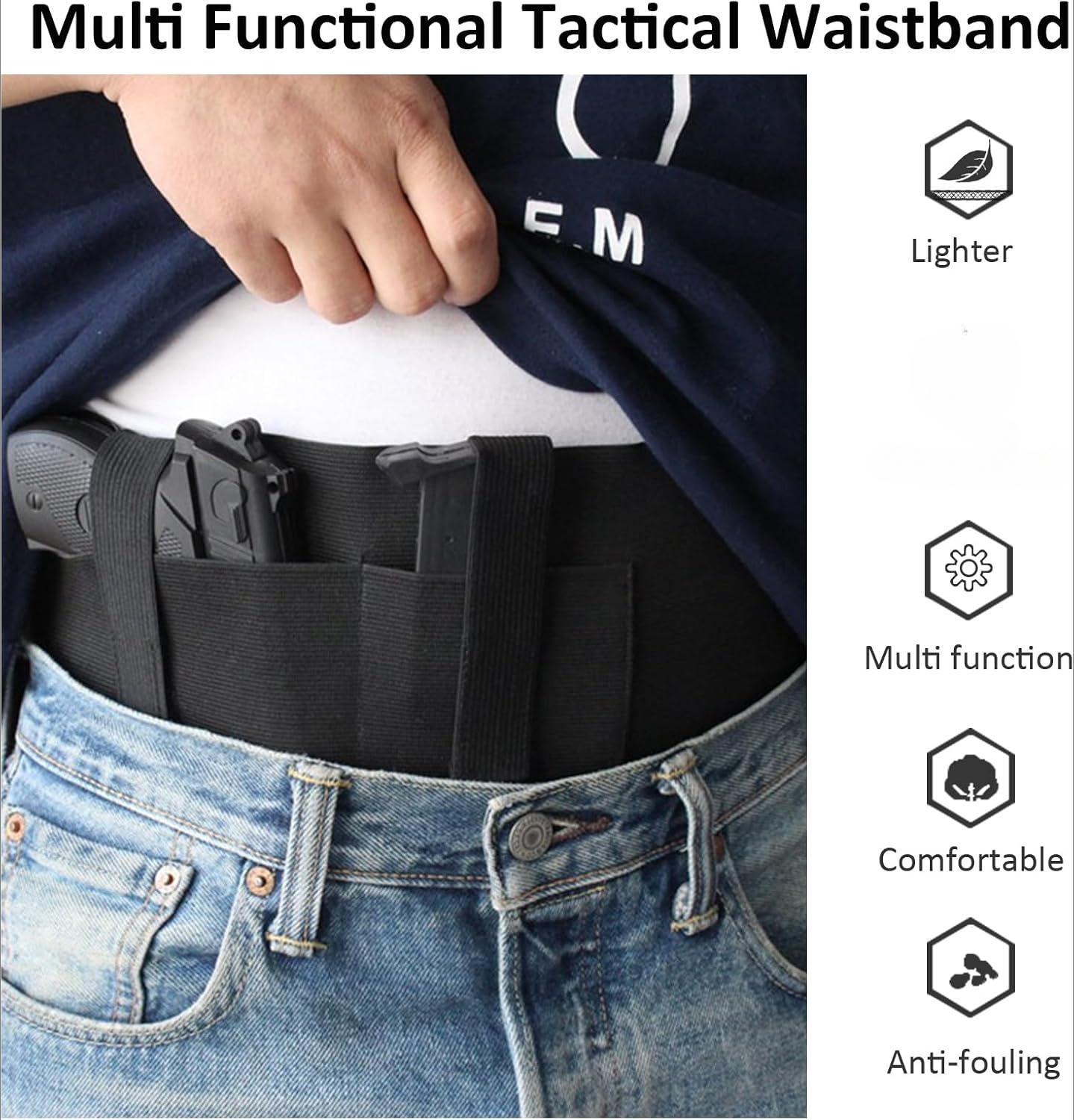 Holster for Men And Women, Designed for Concealed Carry of Firearms, Revolvers for Both Left And Right-Handed Users.9MM 380 Glock 17 19 26 43x 1911 vnsh fn reflex holster for concealed carry