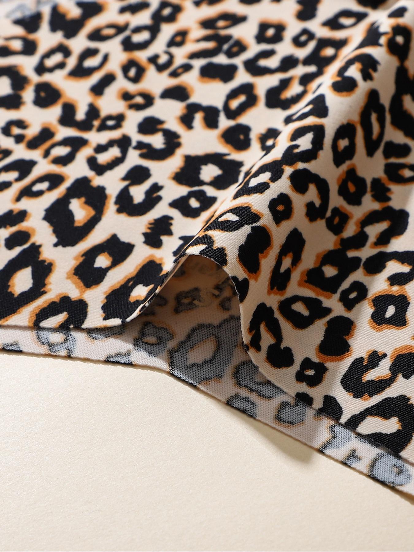 Women's Leopard Print Socks, 21/36 Pairs Pack, Casual Crew Socks, Comfortable & Stylish Design, Perfect for Daily Wear