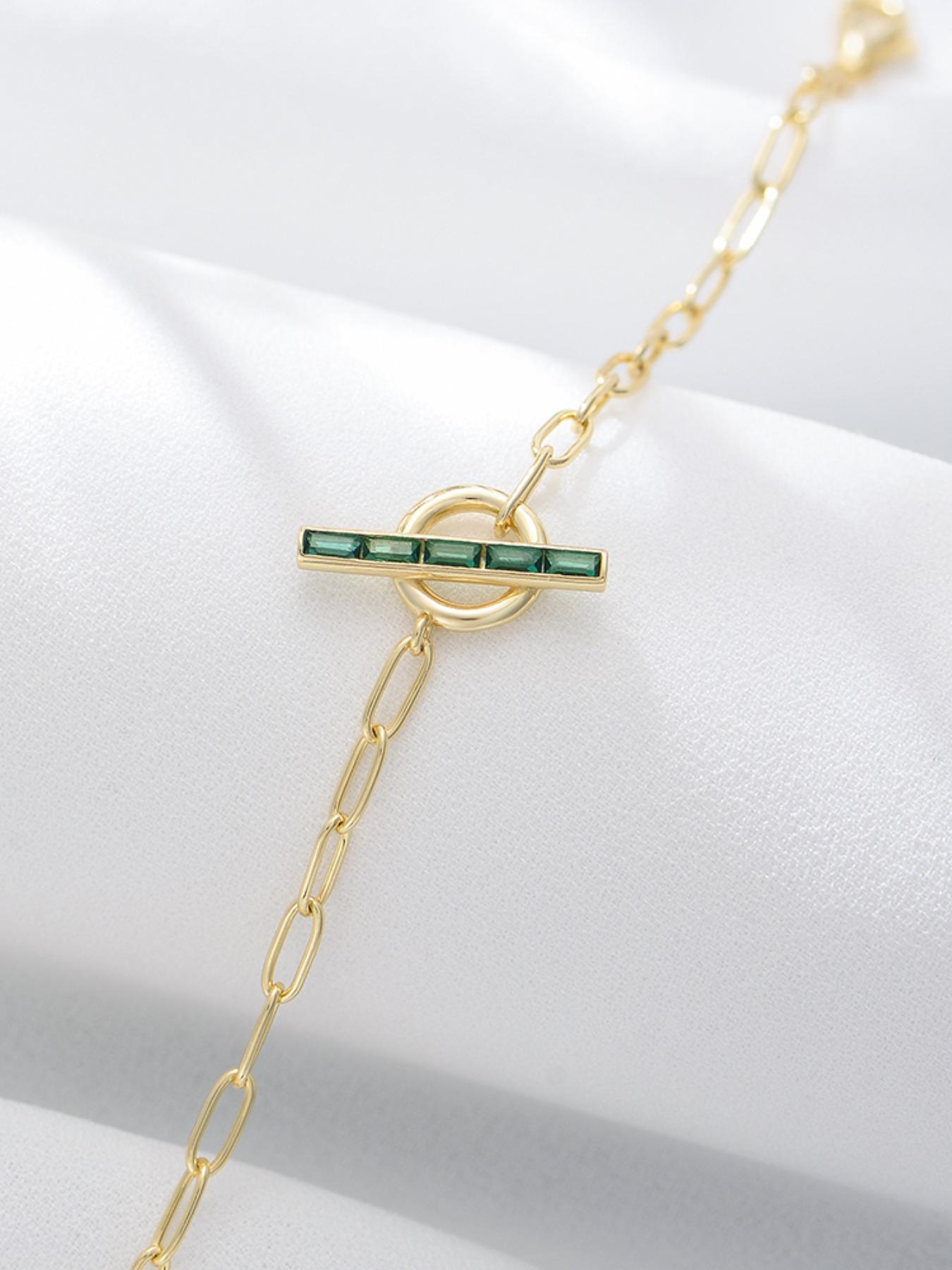 S925 Sterling Silver Women's Elegant Adjustable Chain Bracelet, Exquisite Trendy Minimalist Bracelet, Chic All-match Jewelry As Gift for Girlfriend