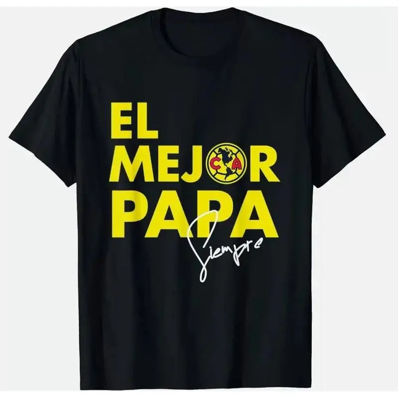 Women's Short-Sleeve Cotton Soft T-Shirt - Ribbed Collars, Cloud-Like Comfort, Fits Football Club Fans, Everyday Wear, Best Dad Father's Day Gift, Matches Unisex Cargo Shorts/Joggers/Bottoms, Shortsleeve
