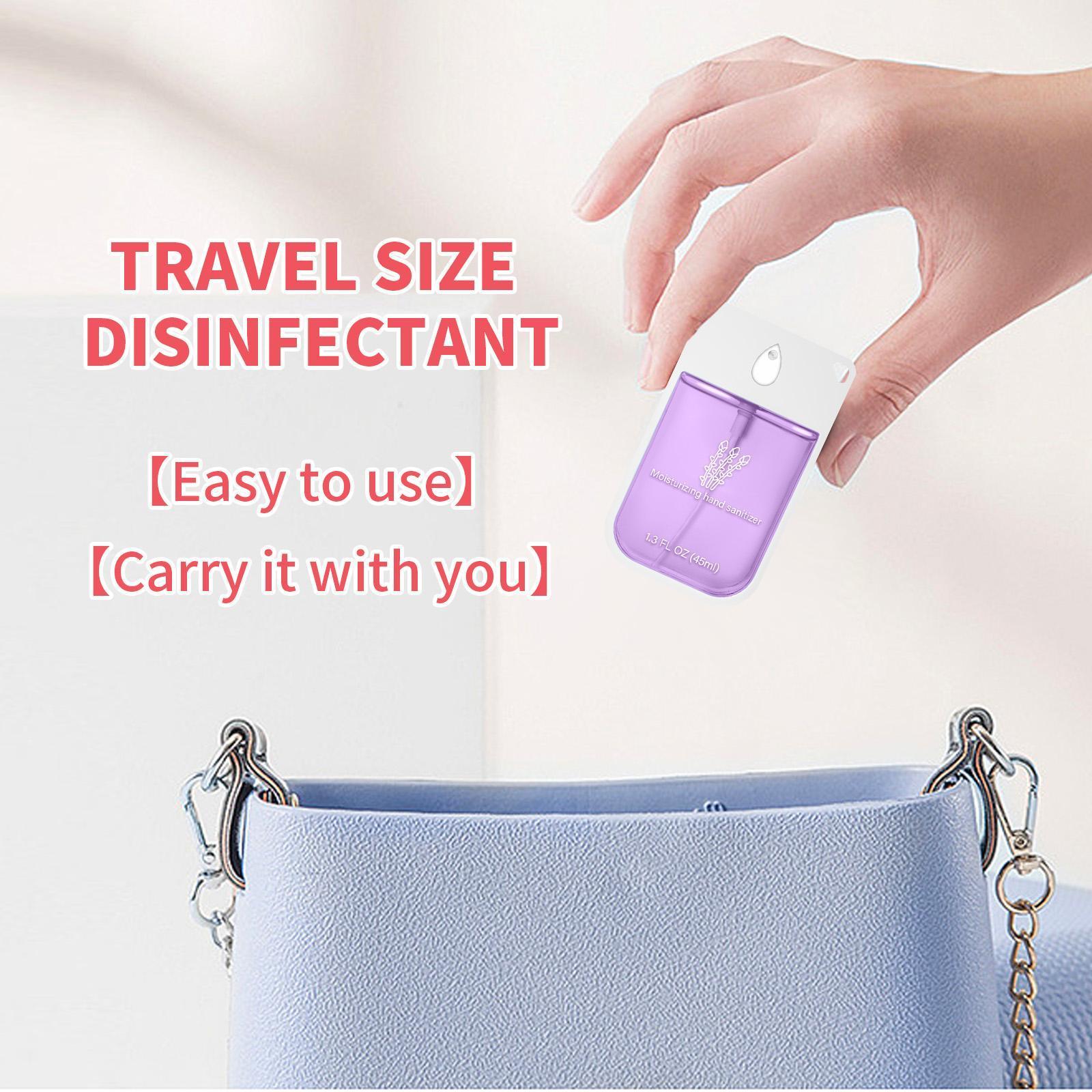 10-Piece Moisturizing Natural Hand Sanitizer Spray Set, Scent, Travel Size, Non-Irritating, No Formaldehyde, Suitable for All Skin Types