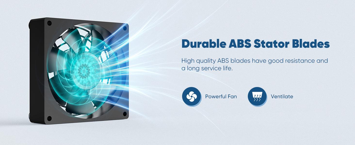 1/2-Pack Register Booster Fan for 4" x 10" Register Holes with Remote Control and Thermostat, 10-Speeds AC Vent Booster - Improves Heating&Cooling Airflow, Quiet Air Duct Fan for Wall