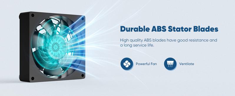 1/2-Pack Register Booster Fan for 4" x 10" Register Holes with Remote Control and Thermostat, 10-Speeds AC Vent Booster - Improves Heating&Cooling Airflow, Quiet Air Duct Fan for Wall