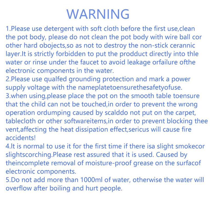 BALASHOV Portable Electric Hot Pot, Steamboat Pot, Cooker Pot, Mini Multifunctional Pot with Stainless Steel Steamer, Household Kitchen Appliances for Cooking Pasta, Noodle, Steak, Porridge