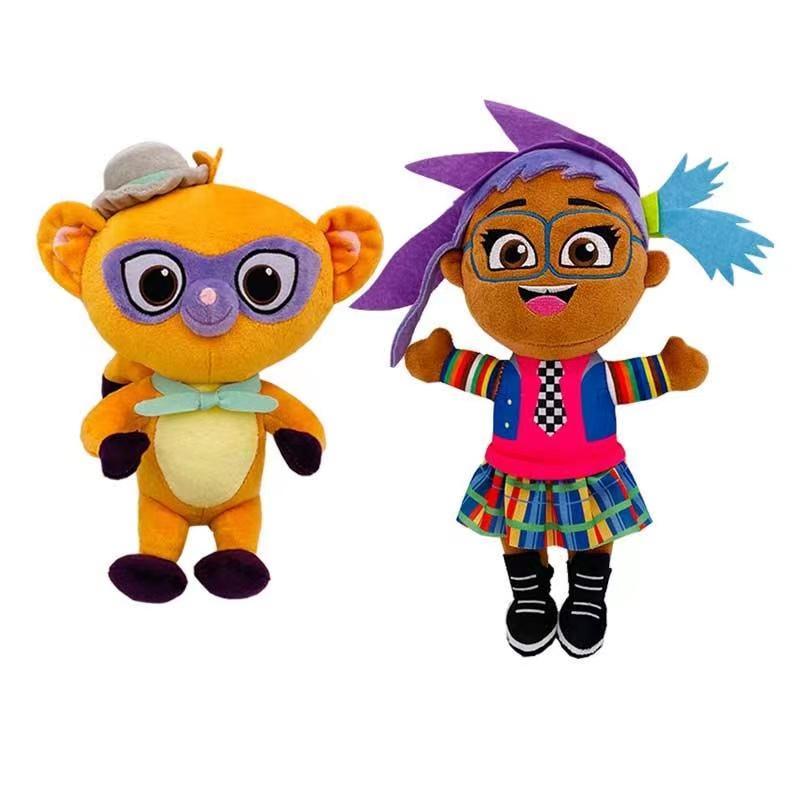 New Cartoon Movie Vivo Monkey Plush Toys Kinkajou&Andrés Marta Sandoval Rosa Gabi Vivo Plushie Doll  Christmas Gift For Kids