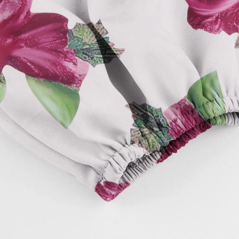 Aria Muse Women Sexy Off Shoulder Blouse Chic and Elegant Printing Lantern Long Sleeve Lace Up Bow Cropped Tops Casual Slim Shirts 2026