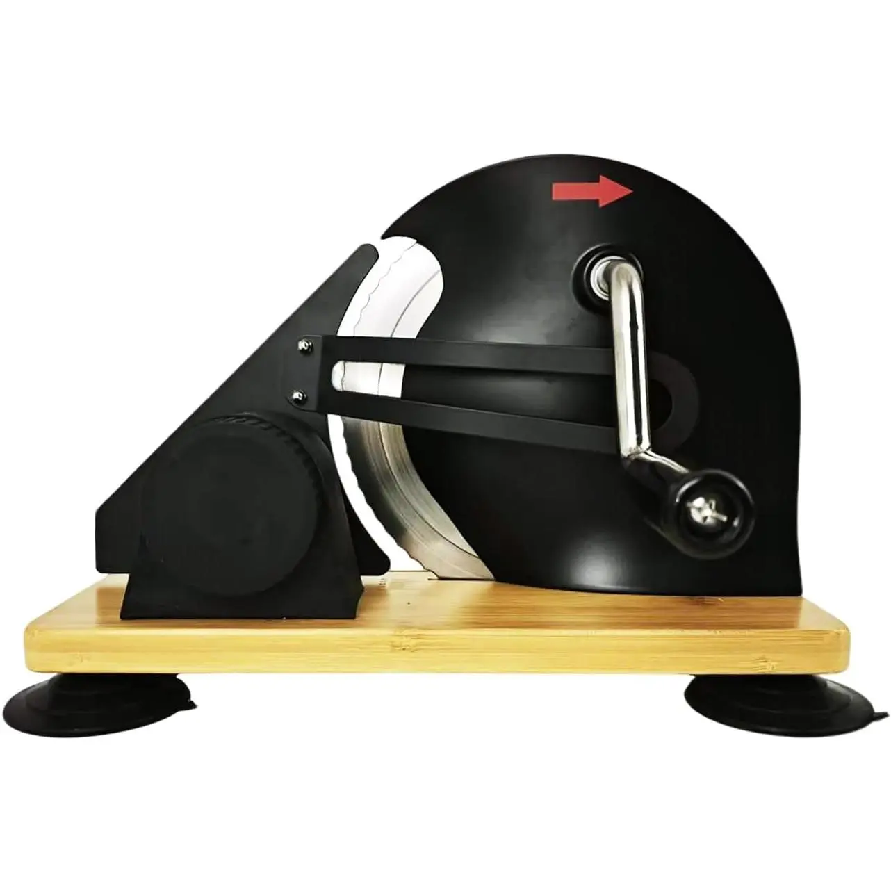 Sourdough Bread Slicer Machine Adjustable Thickness  Stainless Steel  Bread Sourdough  with 6 Large Suction Cups Foldable Compact Design Non-Slip Base for Bread Slicing (Black)