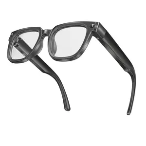 First-Person View Smart Glasses with 8MP Camera, 4GB Storage, 290mah Battery, Bluetooth-compatible, Voice Control, Multilingual Translation, Outdoor Use AI Glasses, Smart Glasses with Camera