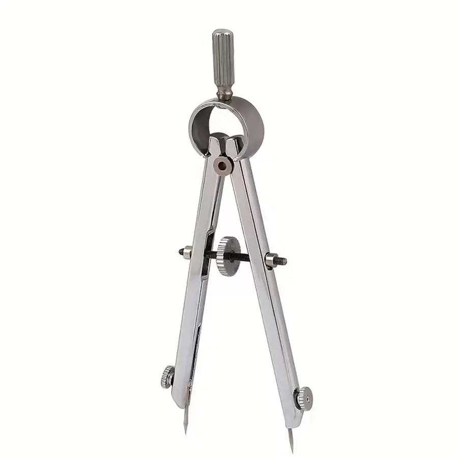Adjustable Spring Divider, Precision Compass Tool, Engineering Drawing Instrument, DIY Drafting Kit, Geometric Measuring Device