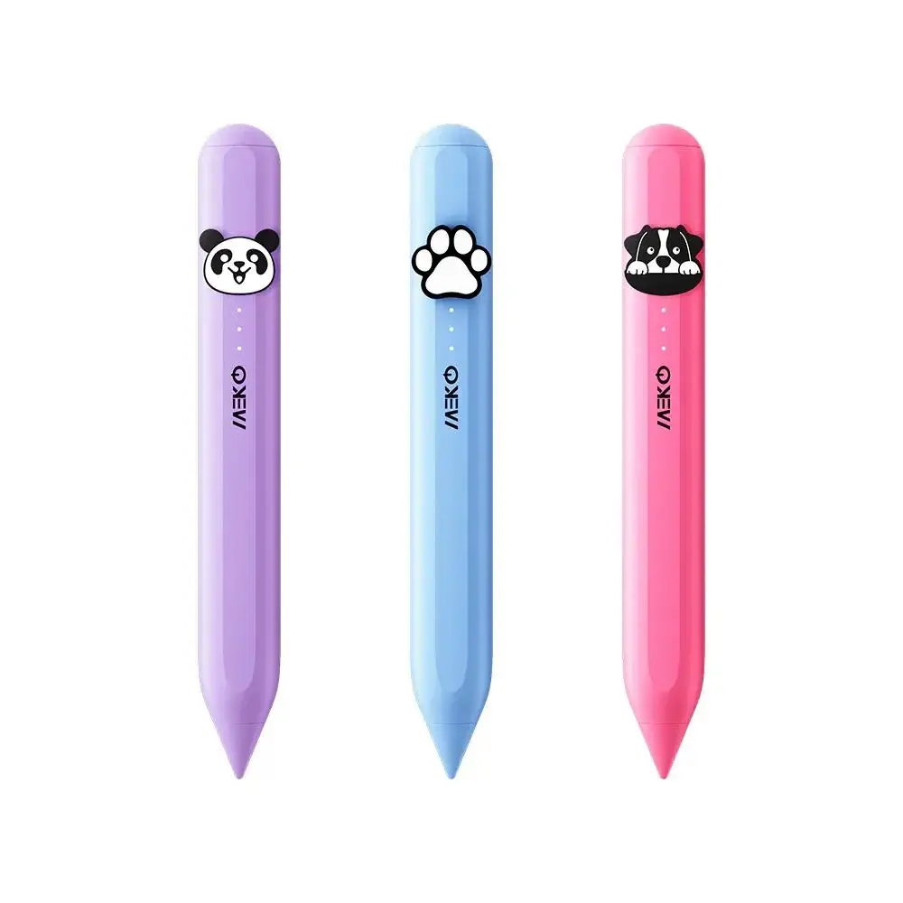 MEKO Kid Stylus Pens for iPad 11th 11/10/9/8/7/6th Gen,Air 7/6/5/4/3/M3/M2,iPad Pro 13"/12.9"/11"/M4,iPad Mini 7th (A17 Pro)/6/5th Gen,Capacitive Stylus Pens with Durable Rubber Tips,Accessories, Silicone,Tablet