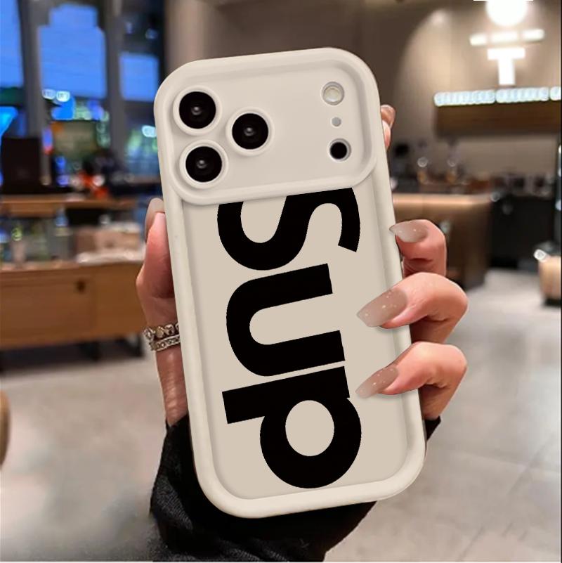 SUP Fashion Phone Case TPU for iPhone 17 AIR 17 PRO 16 PRO 15  PRO MAX  14 PLUS 13 PRO 12 11 PRO XS MAX X XR Samsung Galaxy S25 Ultra S24 S23 S22 Plus