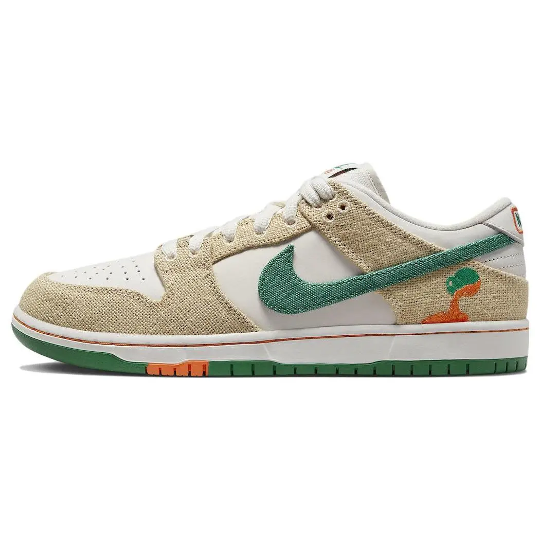 Jarritos x Nike Dunk SB Phantom and Malachite Soda-Inspired Low-Top Unisex Sneakers Verifiable, with credentials and supporting global authentication
