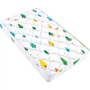 Baby Bassinet Mattress 33 x 20 inches, Firm Support and Comfort Premium Foam, Noiseless and Odorless, Hypoallergenic Small Crib Mattress Fits Moses Basket, Dual Sided with Soft Breathable Fabric