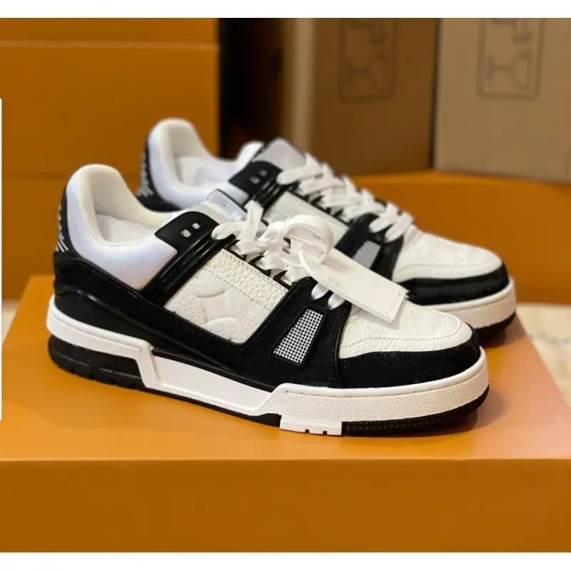 High-end luxury printed unisex casual dad sneakers multiple styles