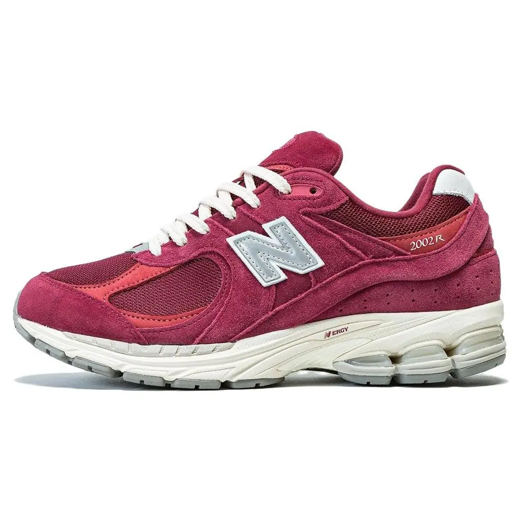 New Balance 2002R 'Suede Pack - Garnet Deep Earth Red' M2002RHA, Casual, Lace-Up