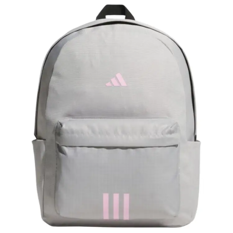 Adidas Originals Recycled Polyester Backpack – Unisex Fashion Sport Style in Light Gray