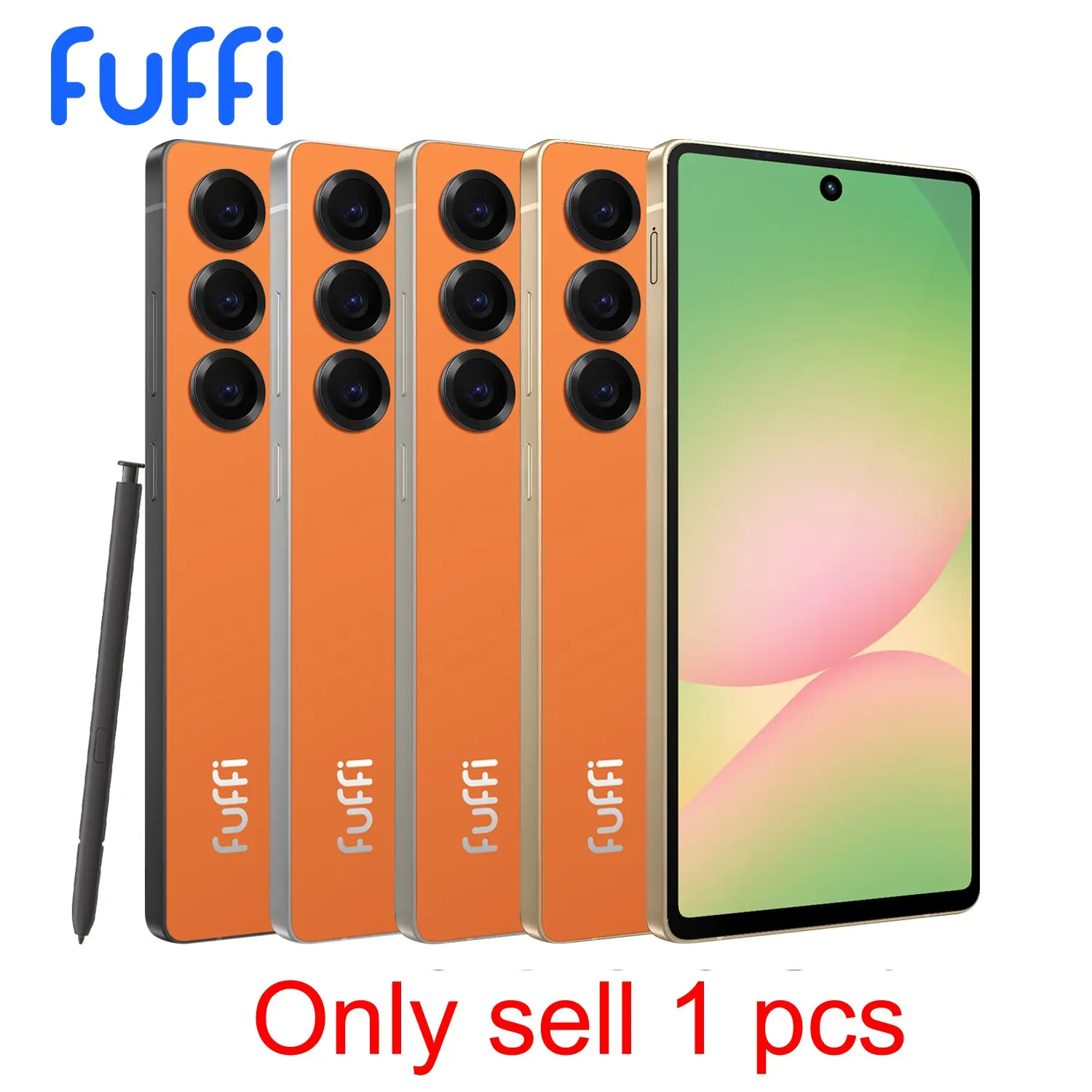 Fuffi Smartphone 6.8 Inches, 3+32GB RAM, 8+20mp Camera, Dual Sim 4g, 4100mah Battery, Android 12, GPS Navigation, Quad-Core Processor