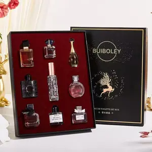 Mini Perfume Gift Set for Women, 9 Bottles Birthday & Valentine's Day Present, Long-Lasting Fragrance, Light Scent, Ideal for Lovers