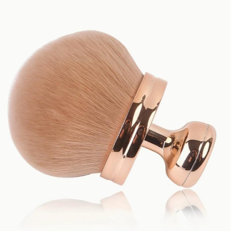 Extra Large Body Makeup Brush, 3-Inch Wide Head, Quick Full-Body Application, Soft Synthetic Fiber, Multitasker Brush, Perfect for Foundation, Loose Powder, Contouring, Bronzer Brush, Contoured Foundation Brush