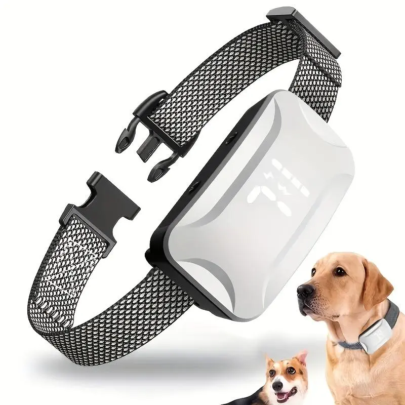 Anti-Bark Dog Collar with Auto Stop Barking Function, Pet Supplies Collars for Dog Training