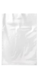 10 CT 21x31 Inches Clear Plastic Flat Poly Bags, 1.6 Mil Thickness – Food-Grade, Multi-Purpose Bags for Proofing Bread, Baguettes, Pastries, Drawings, Cardboard Poster Storage, and More