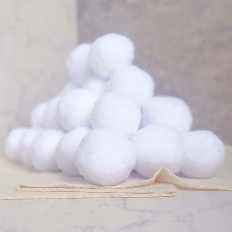 10pcs Realistic Plush Snowball Set, Indoor Outdoor Game Snowballs, Party Activity Props, Fun Gathering Accessories