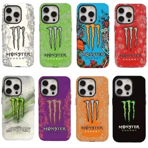 Monster Energy Street Art Phone Case – Rugged and Shockproof Protective Case for iPhone 17/16/15/14/13/12/11 Pro Max/Plus