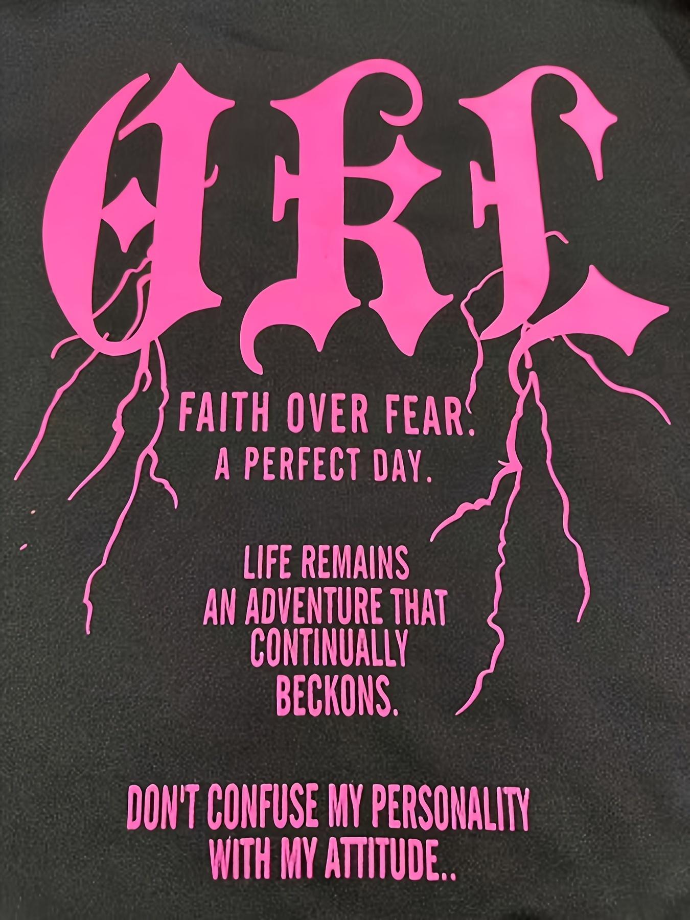 BIGWIG Fashionable printed thickened versatile long-sleeved loose hooded sweatshirt for women