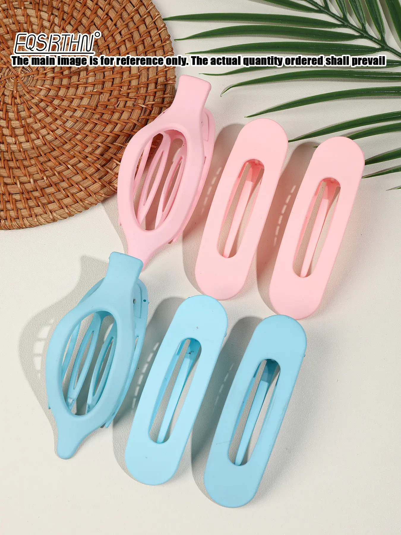 6pcs Macaron Color Creative Hair Claw Long Barrette (Festival Party Styling) Candy Tone Hair Accessories For Rave Music Events Vibrant Clips Fashion Hair Clips