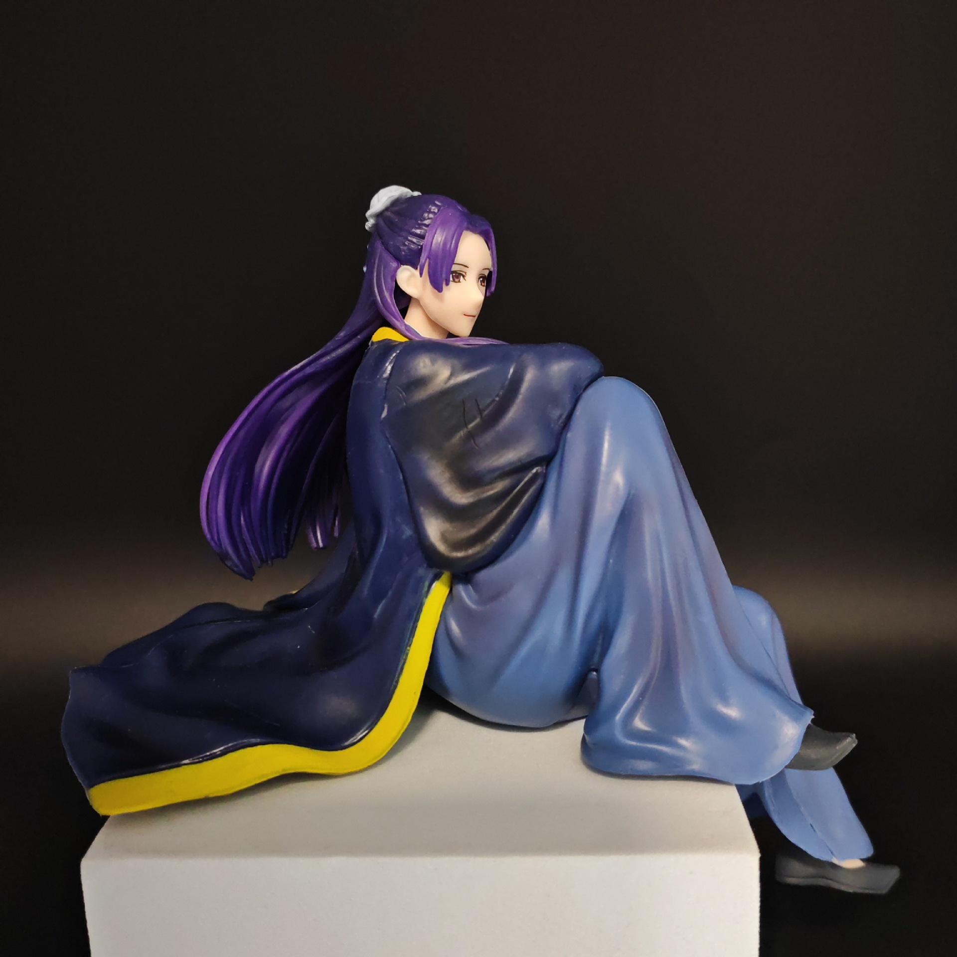 2026 The Apothecary Diaries Jinshi Sitting Pose Anime Figure PVC Model Toy Desktop Ornament Collectible Gift for Anime Fans