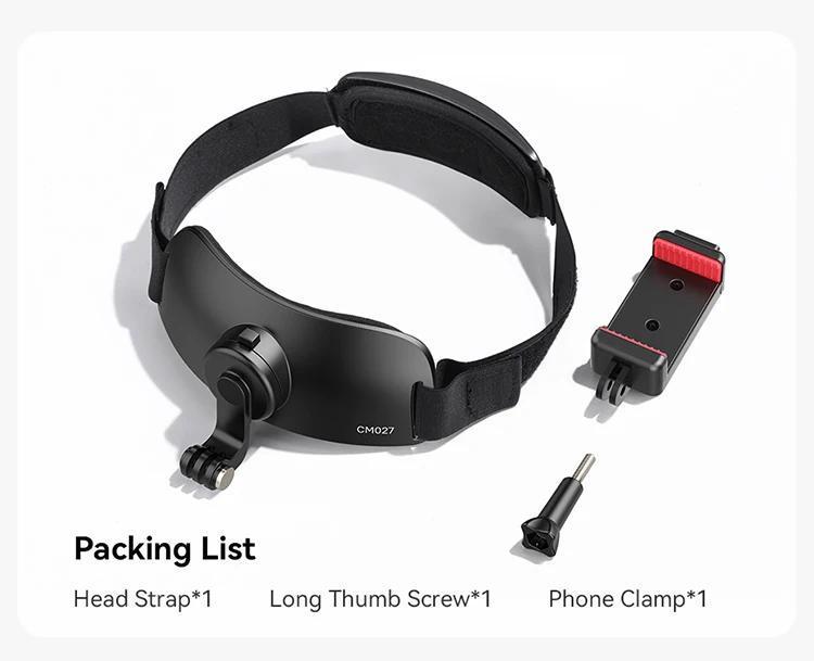 CM027 Chest Head Strap Mount Belt For Smartphone Gopro insta360 x3 dji osmo Pocket 3 Action Camera Accessories Outdoor Video