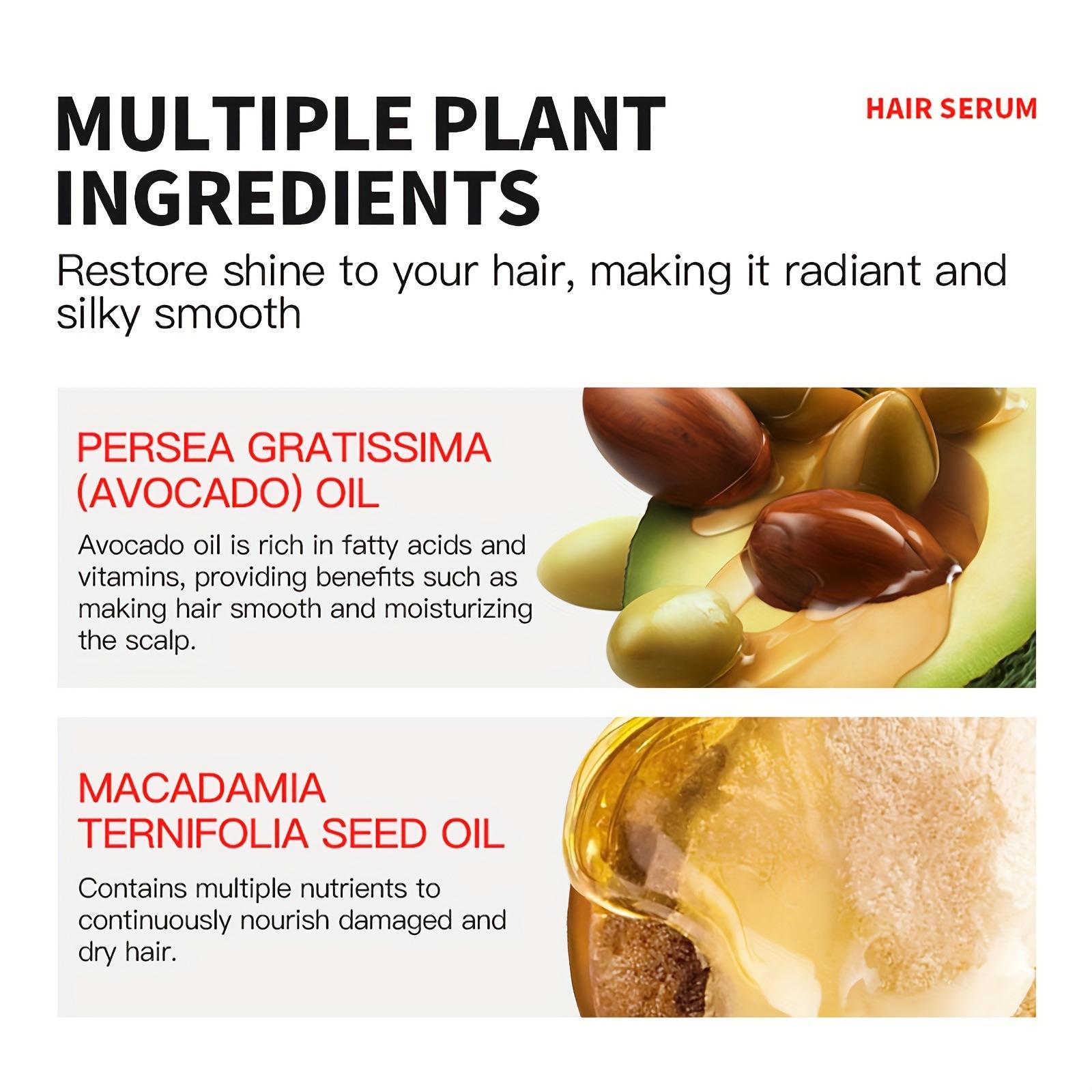 Single bottle of hair care vitamin capsules, moisturizing leave-in hair oil with argan oil, unisex hair care product, natural formula, not for consumption!