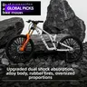 DH MTB Bike Model, 1:6 Scale Alloy Mountain Bike, Dual-Suspension Design, Rubber Tires, Home Office Decor, Collectible Gift, Birthday Present #GLOBAL PICKS