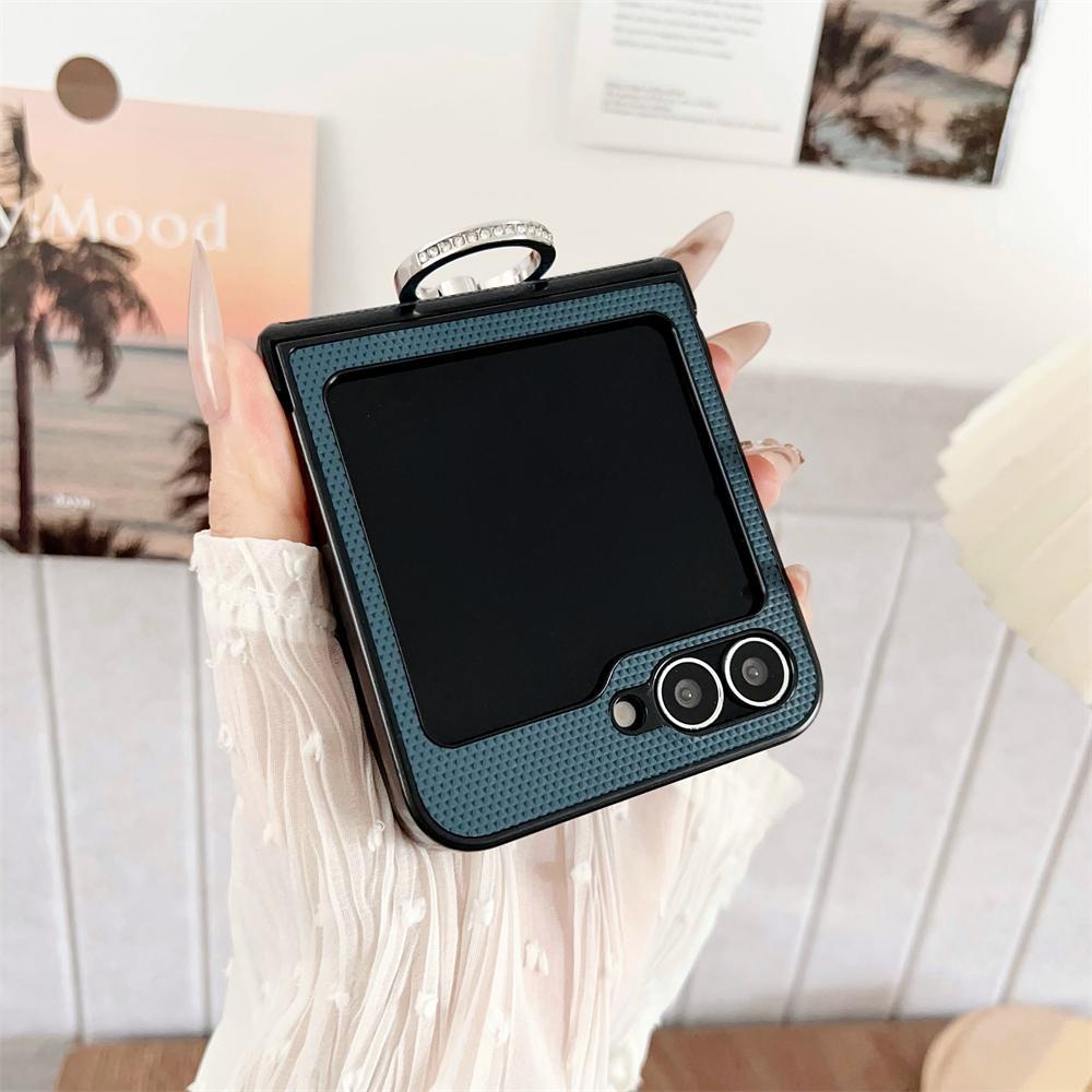 For Magsafe Ring Holder For Samsung Z Flip 7 5 6 Case Slim Case For Samsung Galaxy Z Flip 3 4 5 6 5G ZFlip5 Flip6 Flip7 Cover