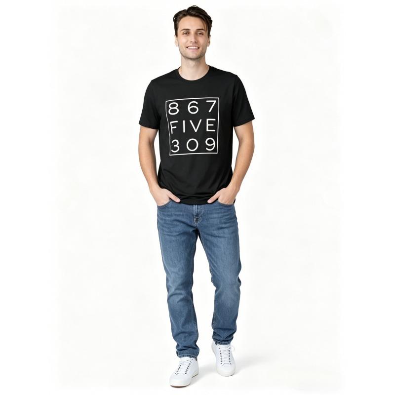 8675309 Nostalgic And Funny 80S Essential T-ShirtS ,Retro , Funny Music Shirt,Tommy Tutone,Music Lover Shirt,Music Gift,Retro Gift Shirt,Funny Gift Shirt,100%Cotton,Unisex Crew-Neck Tee