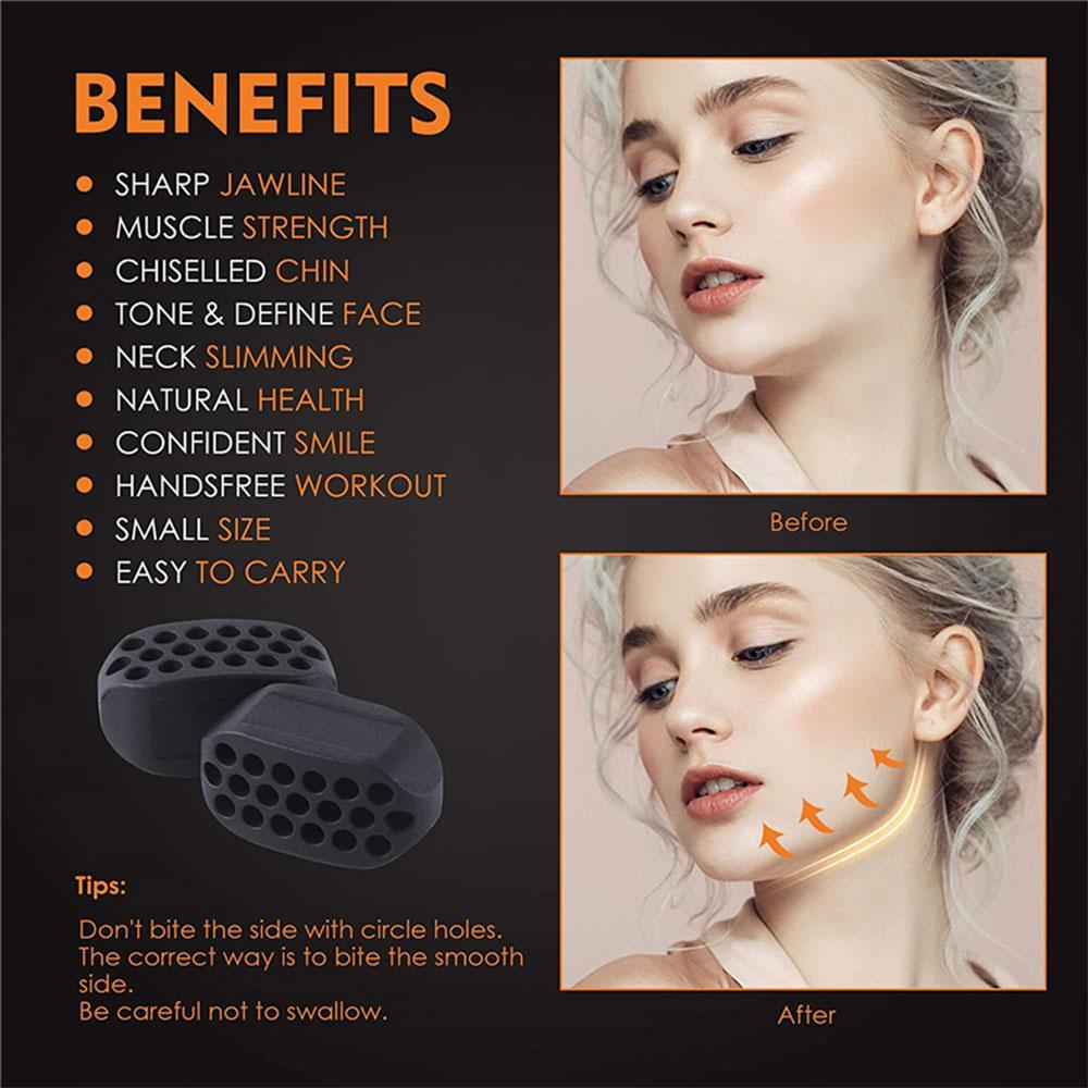 6-Count/Box Silicone Jawline Trainer Multi-Pack - 6 Jawline Exercisers, 39g Lightweight, Compact & Portable Facial Exerciser, Durable & Maintenance-Friendly Jaw Muscle Enhancement Tool for Boxing & Martial Arts 6-Count/Box Silicone Jawline Trainer Multi-Pack - 6 Jawline Exercisers, 39g Lightweight, Compact & Portable Facial Exerciser, Durable & Maintenance-Friendly Jaw Muscle Enhancement Tool for Boxing & Martial Arts