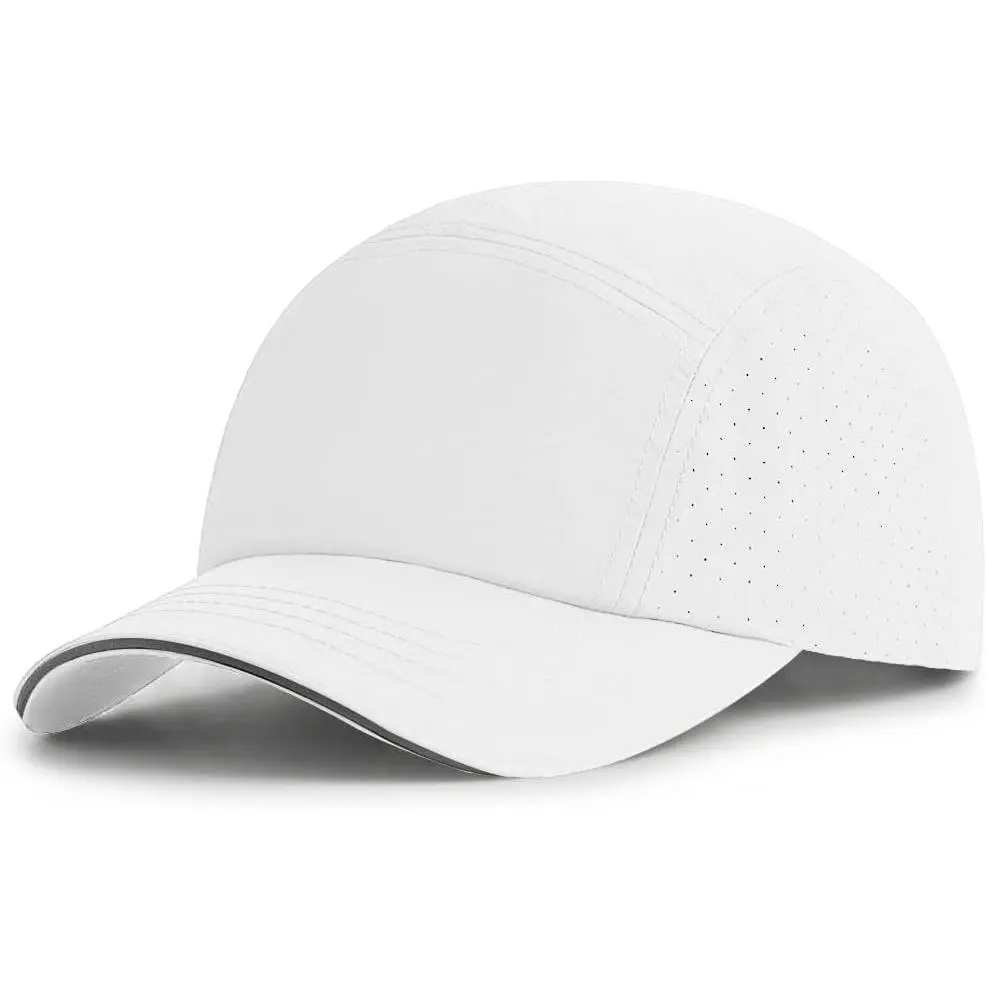 aseball Cap  Men Women, Quick Dry Perated Cap with Elastic Strap,Reflective Mesh Cap  Big Heads New model