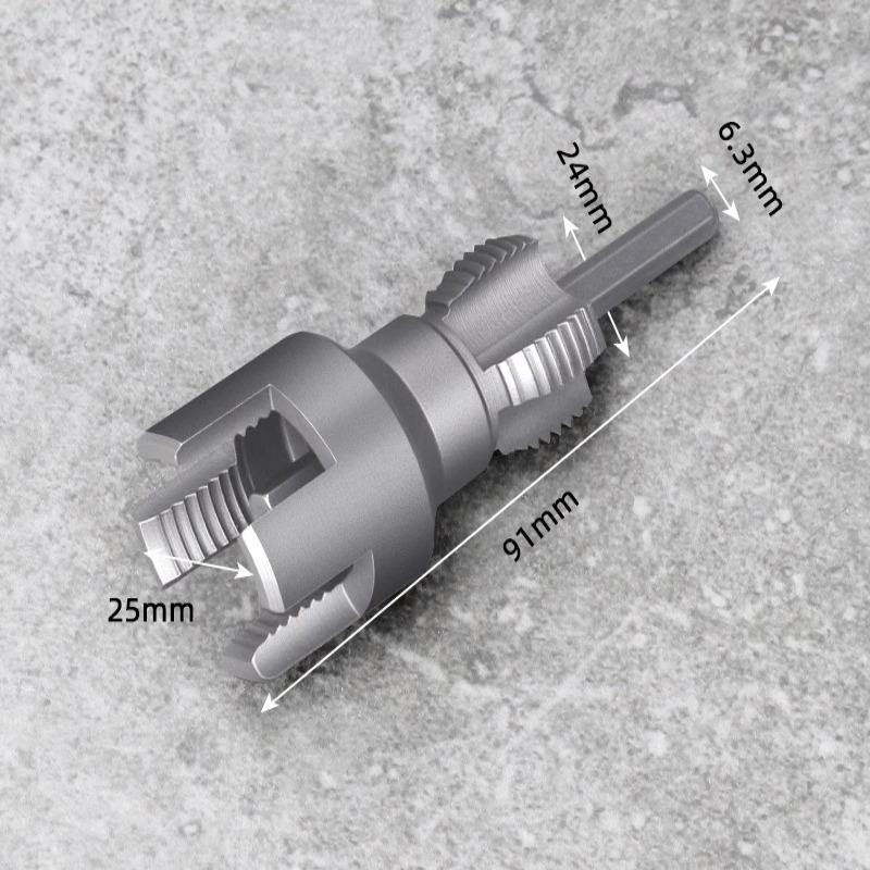3PCS 1/2'' 3/4'' 1" PPR PVC Pipe Thread Cutting Tool Set, Integrated Internal & External Screw Tools Upgrade for DIY Plumbing Repair, Durable Design, Pipe Threading Tool 3PCS 1/2'' 3/4'' 1" PPR PVC Pipe Thread Cutting Tool Set, Integrated Internal & External Screw Tools Upgrade for DIY Plumbing Repair, Durable Design, Pipe Threading Tool