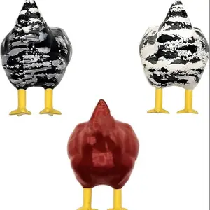 Funny Chicken Butt Magnet – Cute animal fridge magnet for home and office décor. Creative chicken magnet for refrigerators, whiteboards and maps, fun novelty decoration and gift idea for animal lovers.