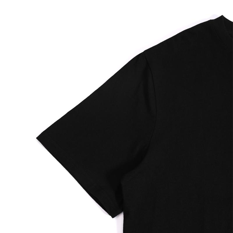 Mens Oversized Crew Neck Short Sleeve Tee Soft Cotton Streetwear Boxy Fit White Milano Italia Chest Print Summer Casual Outfit